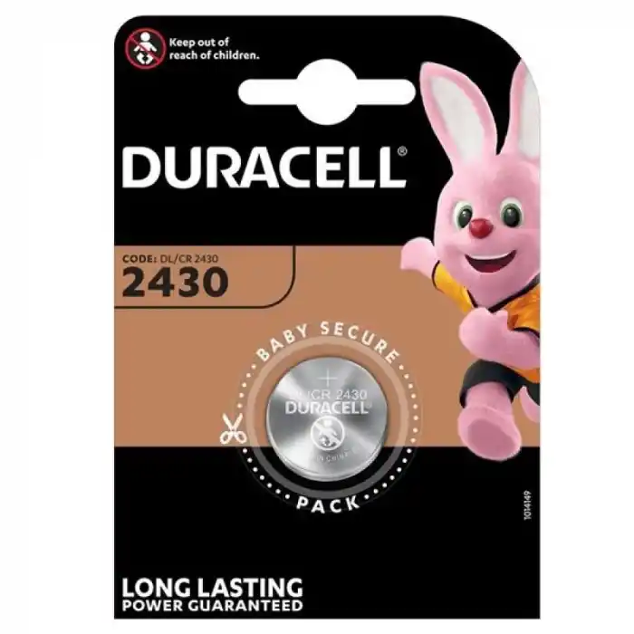 TCX Duracell Cr2430 3v Lithium Pil