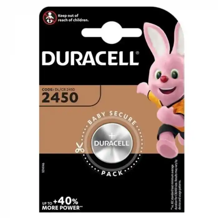 TCX Duracell Cr2450 3v Lithium Pil