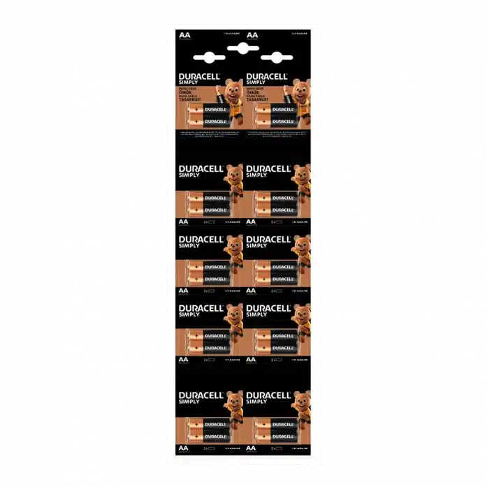 TCX DURACELL KALEM PİL ALKALİN 20 PARÇA