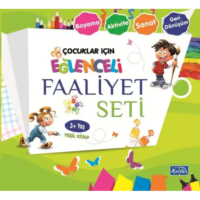 TCX Eğlenceli Faaliyet Seti - Yeşil  - 3+ Yaş