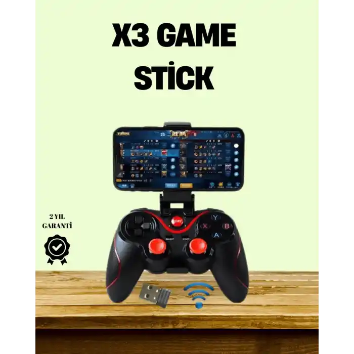 TCX Ergonomik Tasarımlı Şarjlı Kablosuz Gamepad