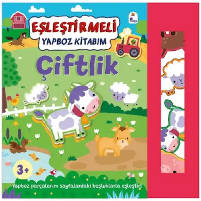 TCX Eşleştirmeli Yap-Boz Kitabım: Çiftlik