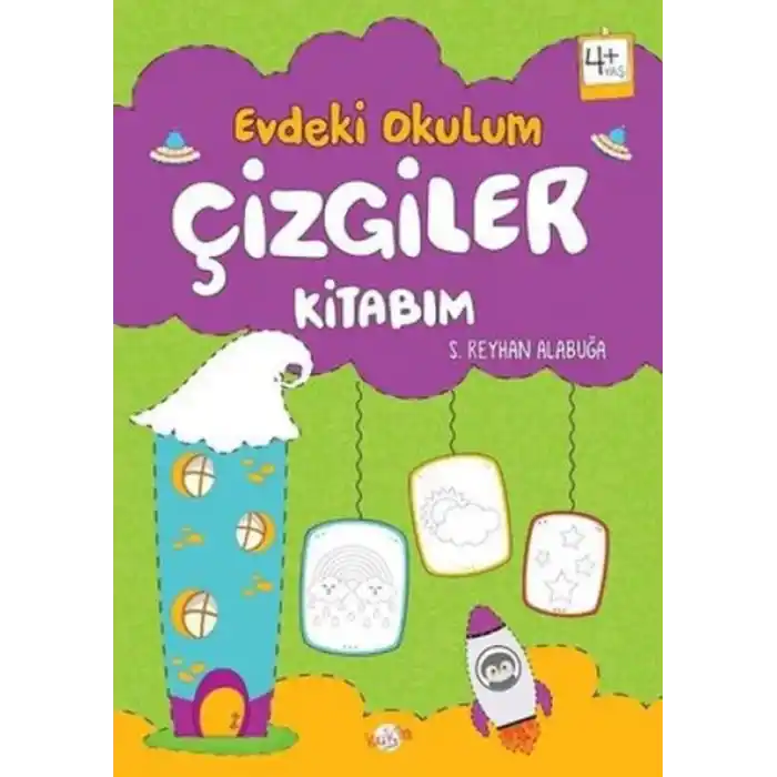TCX Evdeki Okulum Çizgiler Kitabım 4+Yaş