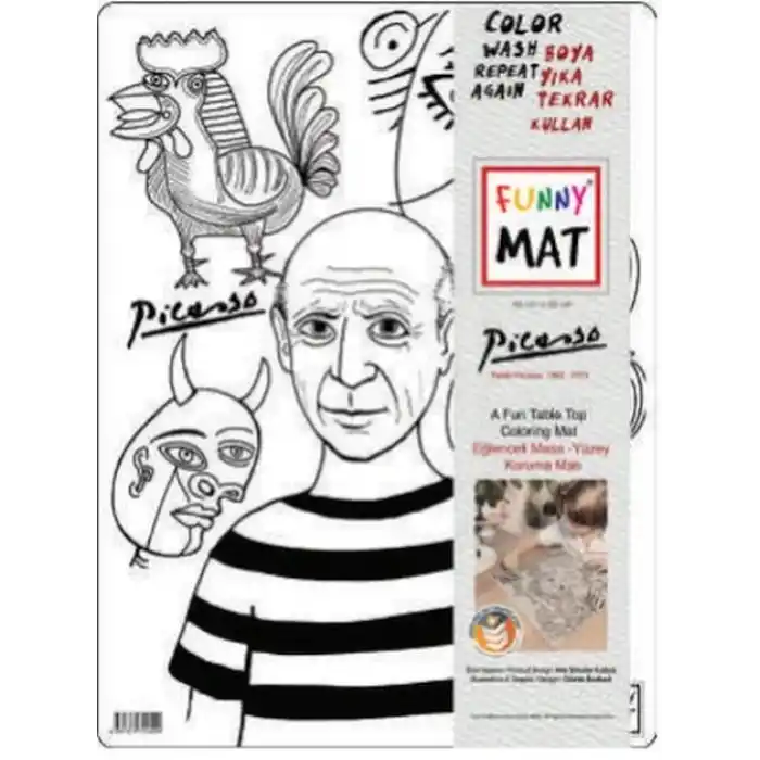 TCX Funny Mat -  Pıcasso 30 X 40 Cm