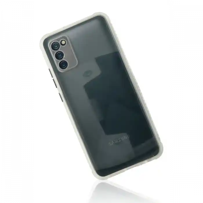TCX  Galaxy A02S Kılıf Miami Şeffaf Silikon - Şeffaf