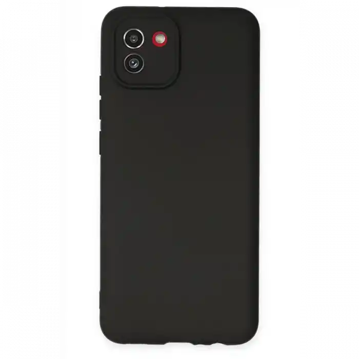 TCX  Galaxy A03 Kılıf First Silikon - Siyah
