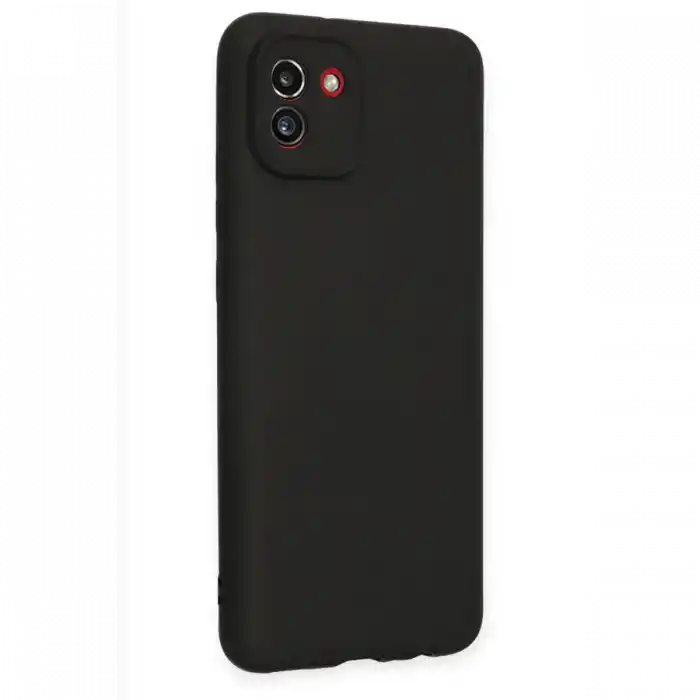 TCX  Galaxy A03 Kılıf First Silikon - Siyah