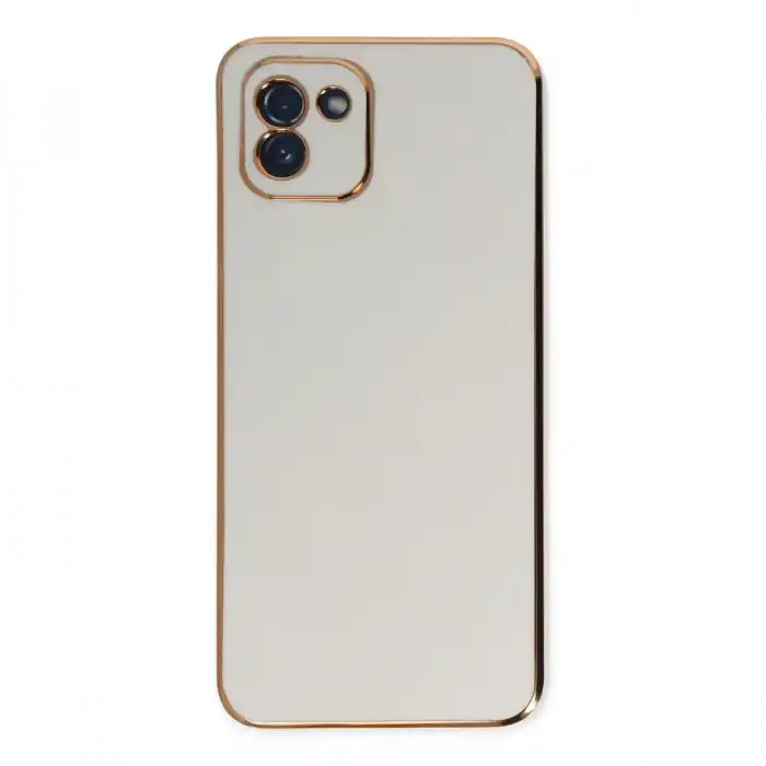 TCX  Galaxy A03 Kılıf  Silikon - Beyaz