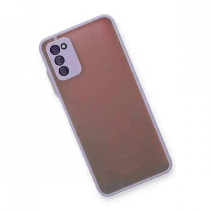 TCX  Galaxy A03S Kılıf  Silikon Kapak - Mor