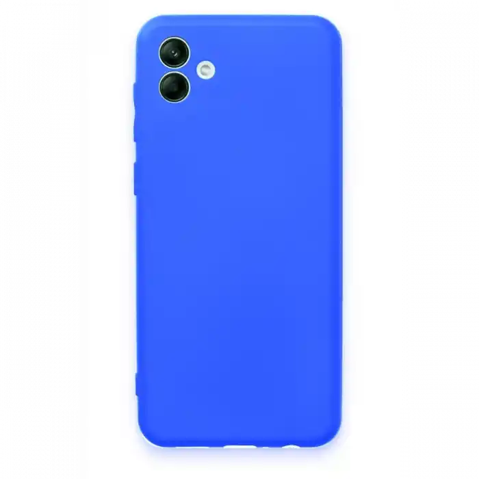 TCX  Galaxy A04 Kılıf First Silikon - Mavi