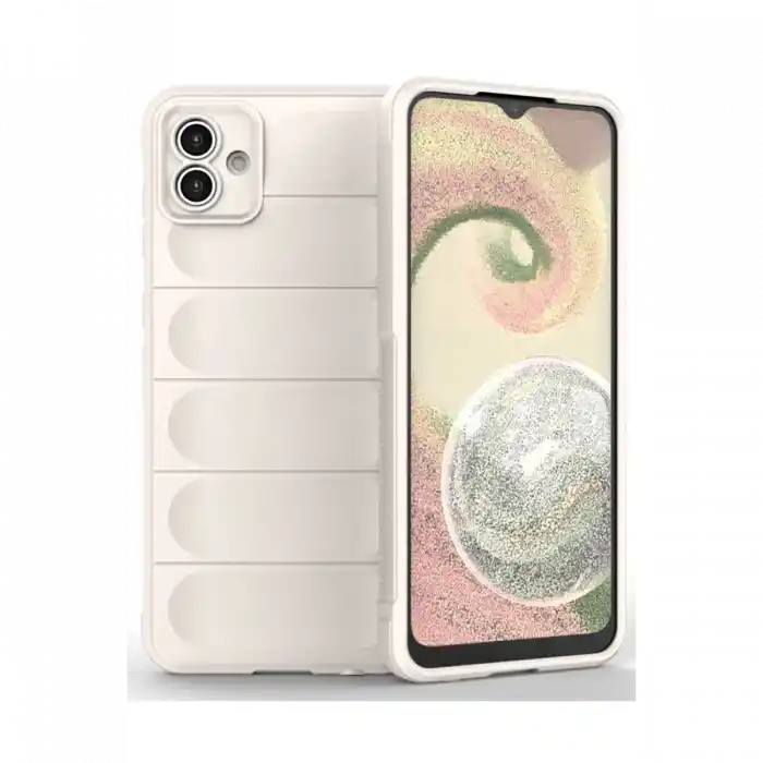 TCX  Galaxy A04 Kılıf  Silikon - Krem