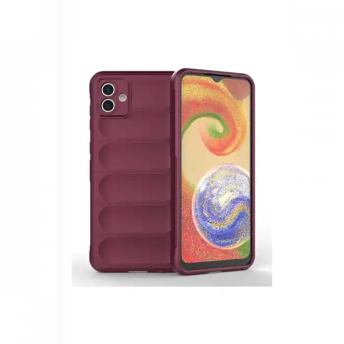 TCX  Galaxy A04E Kılıf  Silikon - Bordo