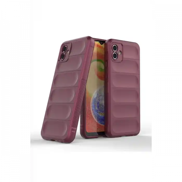 TCX  Galaxy A04E Kılıf  Silikon - Bordo