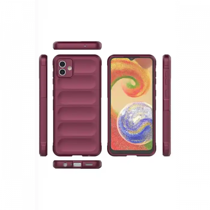TCX  Galaxy A04E Kılıf  Silikon - Bordo