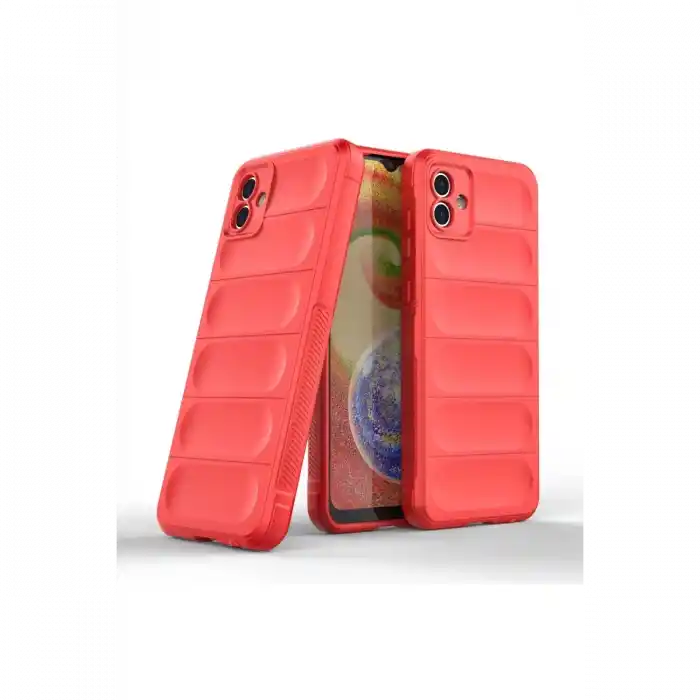 TCX  Galaxy A04E Kılıf  Silikon - Kırmızı