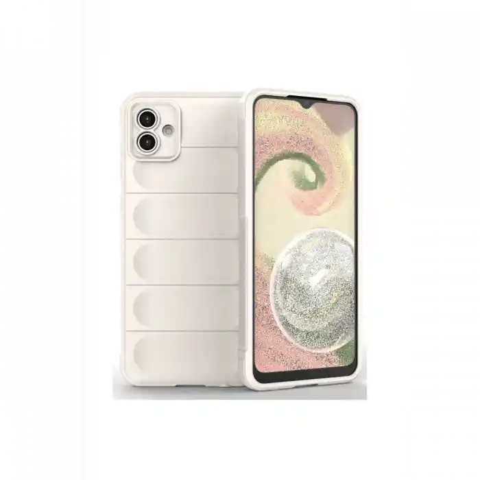 TCX  Galaxy A04E Kılıf  Silikon - Krem