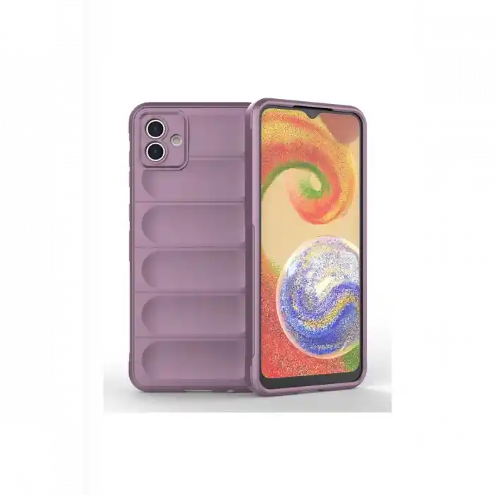 TCX  Galaxy A04E Kılıf  Silikon - Mor