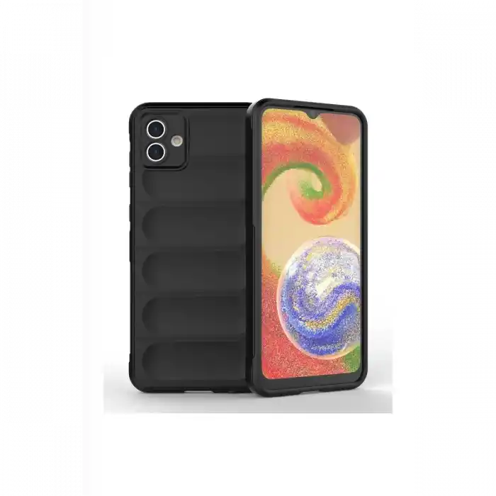 TCX  Galaxy A04E Kılıf  Silikon - Siyah