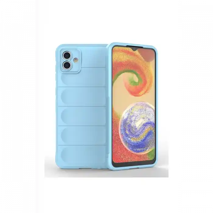 TCX  Galaxy A04E Kılıf  Silikon - Sky Blue
