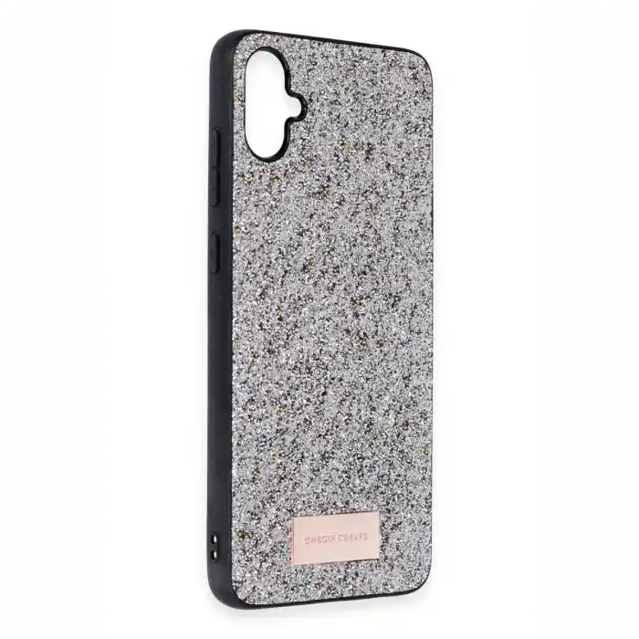 TCX   Galaxy A05  Simli Kapak - Gümüş