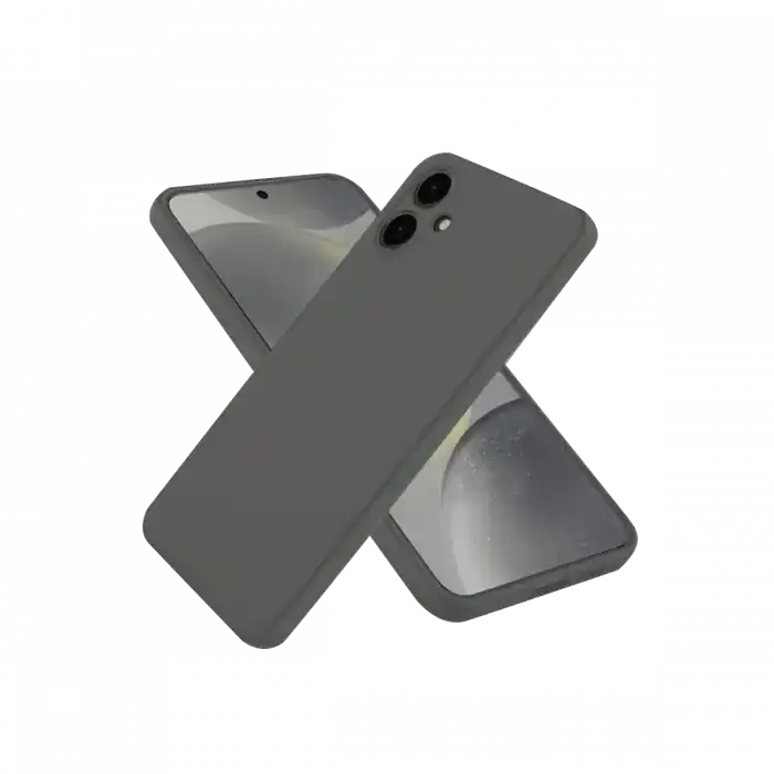 TCX  Galaxy A06 Kılıf First Silikon - Gri