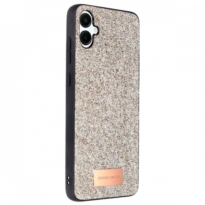 TCX   Galaxy A06  Simli Kapak - Gold