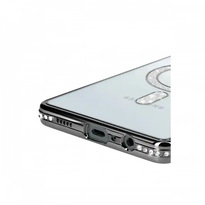 TCX  Galaxy A06  Simli Magneticsafe Kılıf - Siyah
