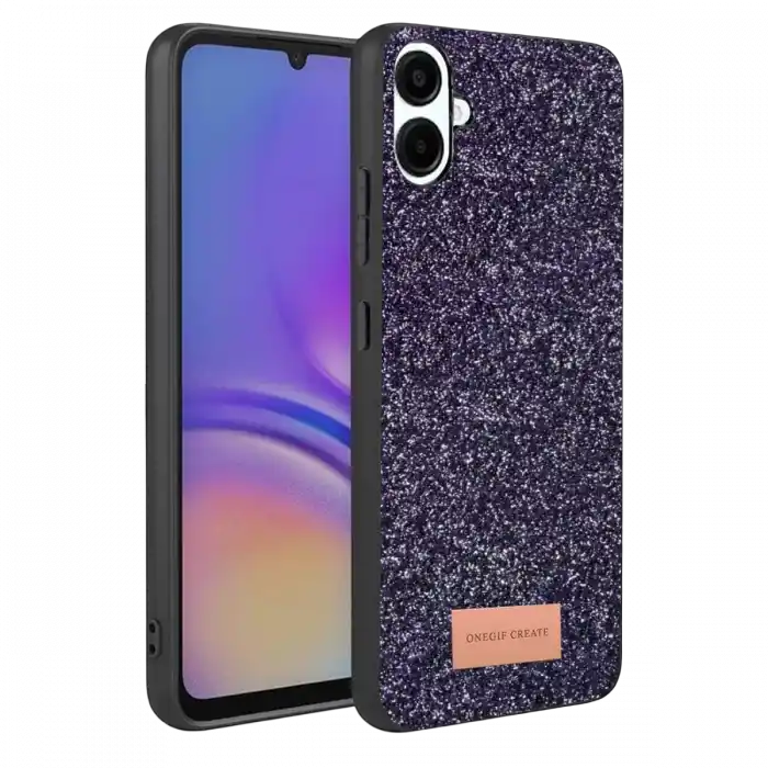 TCX   Galaxy A07 4G  Simli Kapak - Derin Mor