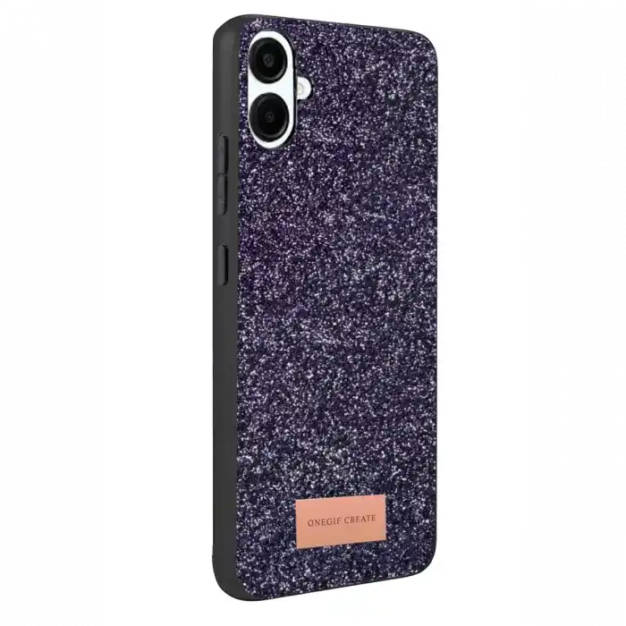 TCX   Galaxy A07 4G  Simli Kapak - Derin Mor