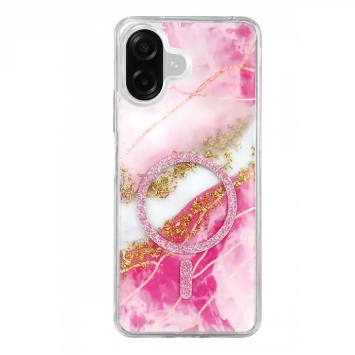 TCX   Galaxy A07 4G  Simli Magsafe Kapak - Pembe