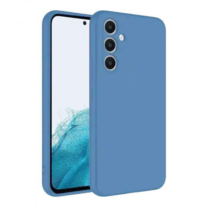 TCX  Galaxy A16 5G Kılıf First Silikon - Mavi