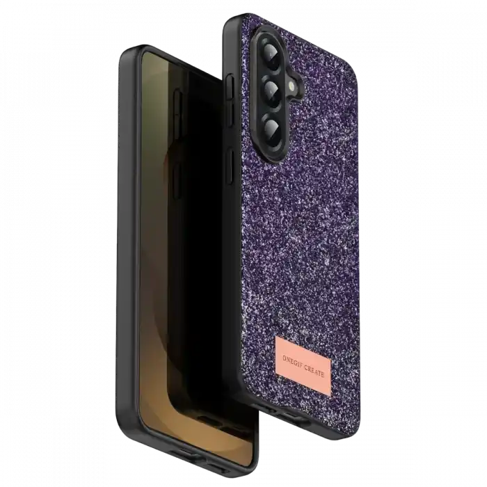TCX   Galaxy A17 5G  Simli Kapak - Derin Mor