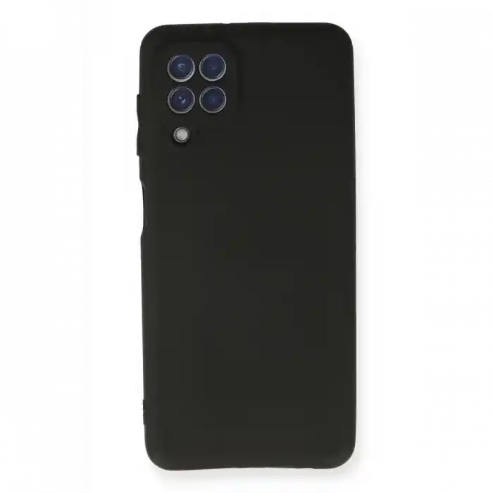 TCX  Galaxy A22 Kılıf First Silikon - Siyah