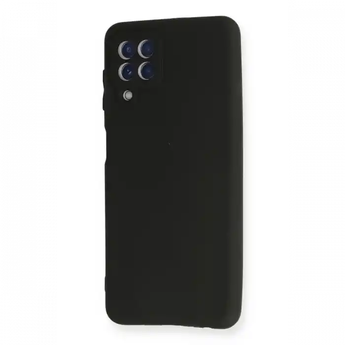 TCX  Galaxy A22 Kılıf First Silikon - Siyah