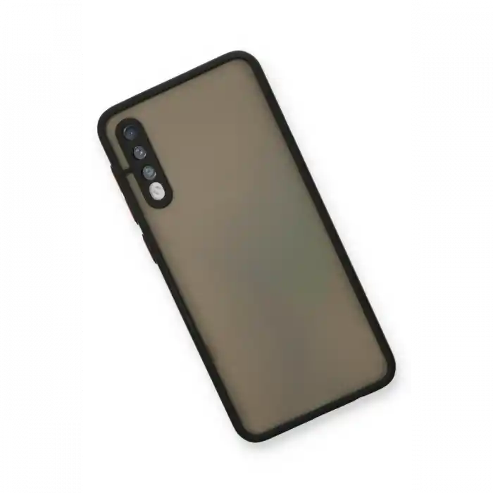 TCX  Galaxy A30S Kılıf  Silikon Kapak - Siyah