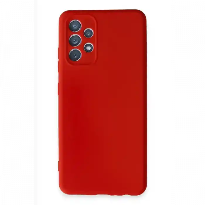 TCX  Galaxy A32 Kılıf First Silikon - Kırmızı