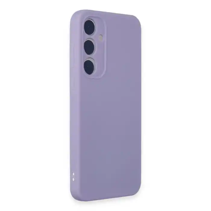 TCX Galaxy A55 5g Kılıf First Silikon - Lila