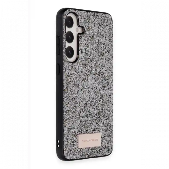 TCX   Galaxy A55 5G  Simli Kapak - Gümüş