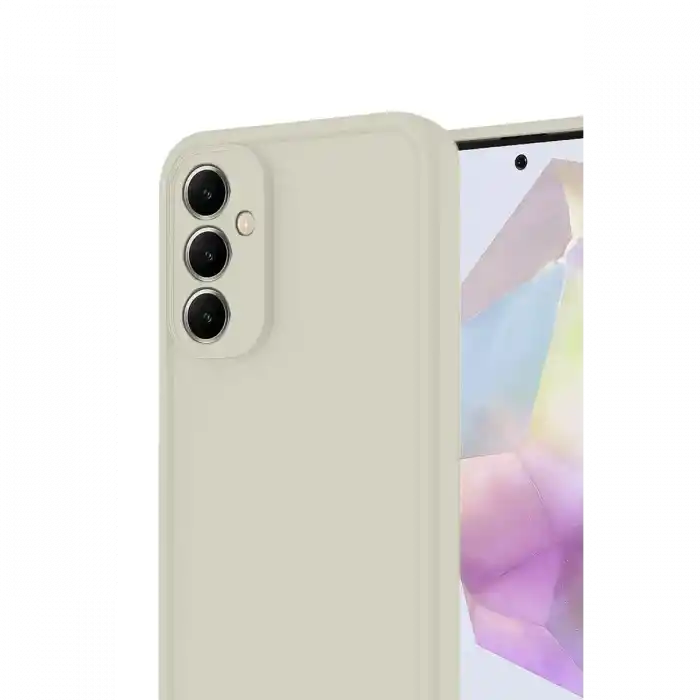 TCX  Galaxy A56 Kılıf  Silikon - Krem