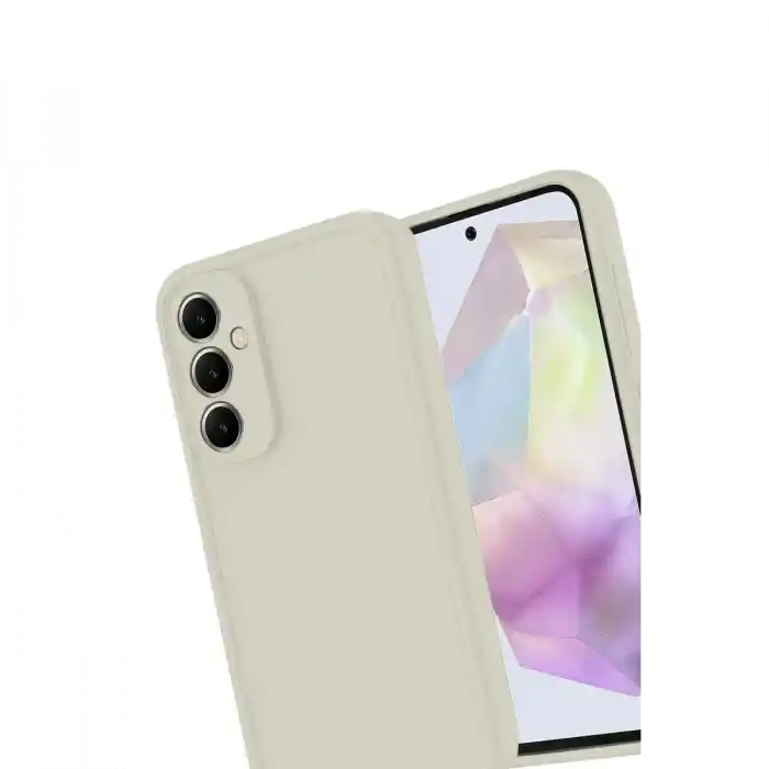 TCX  Galaxy A56 Kılıf  Silikon - Krem