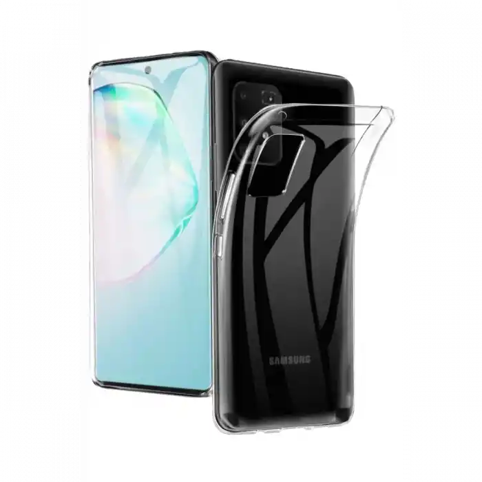TCX  Galaxy A71 Kılıf Lüx Şeffaf Silikon
