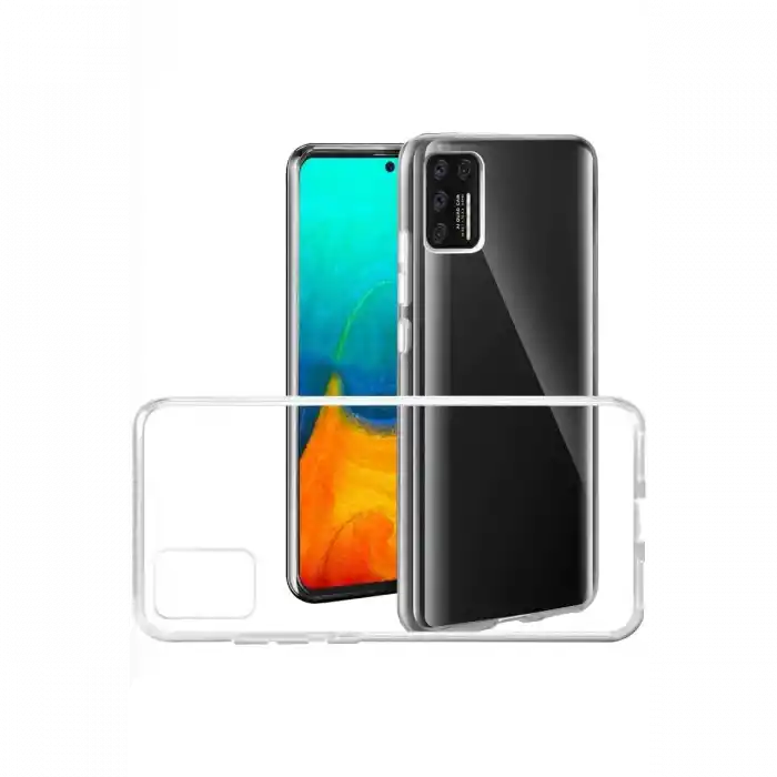 TCX  Galaxy A71 Kılıf Lüx Şeffaf Silikon