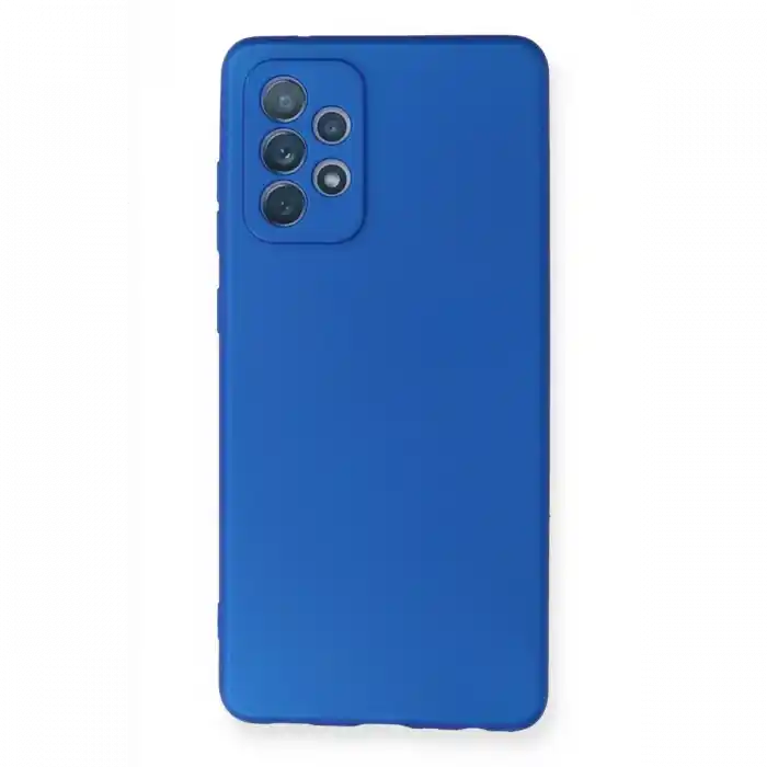 TCX  Galaxy A72 Kılıf First Silikon - Mavi