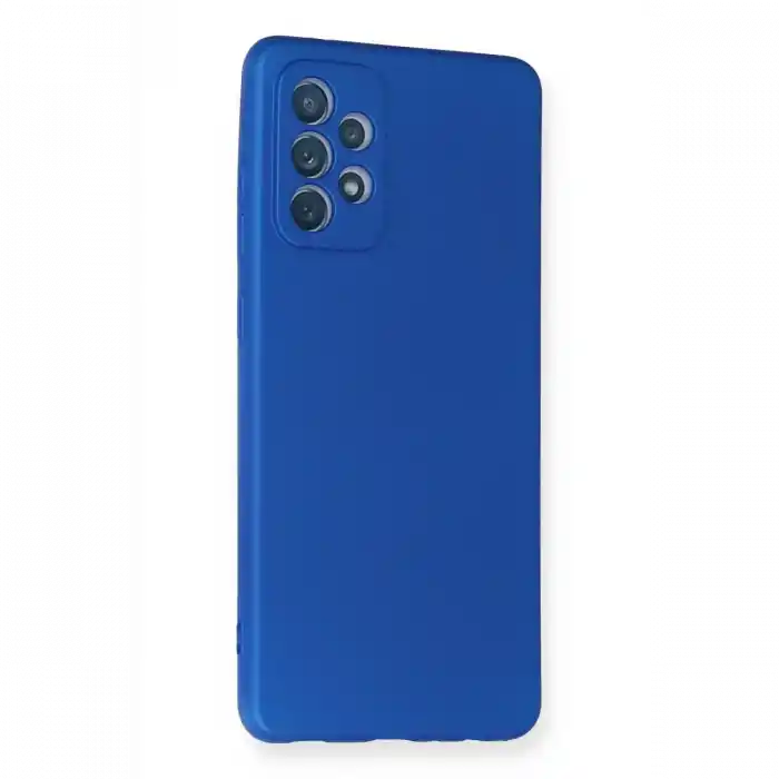 TCX  Galaxy A72 Kılıf First Silikon - Mavi