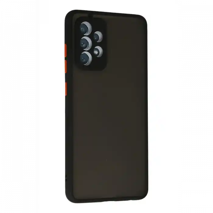 TCX  Galaxy A72 Kılıf  Silikon Kapak - Siyah