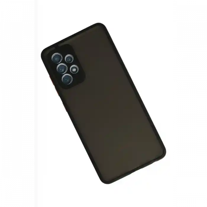 TCX  Galaxy A72 Kılıf  Silikon Kapak - Siyah