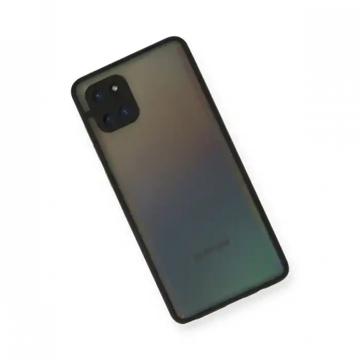 TCX  Galaxy A81 / Note 10 Lite Kılıf  Silikon Kapak - Siyah