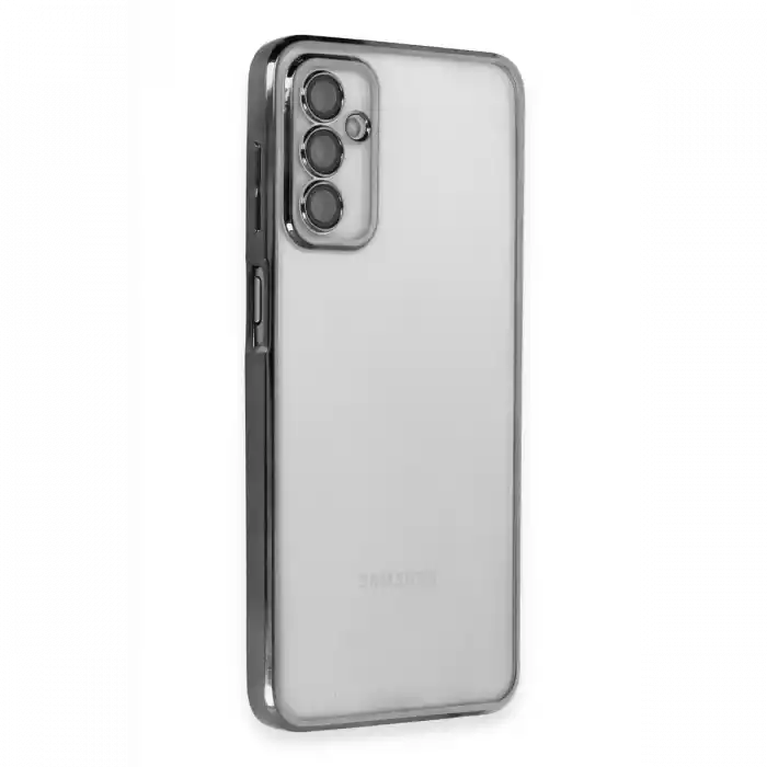 TCX  Galaxy M23 Kılıf Razer Lensli Silikon - Siyah