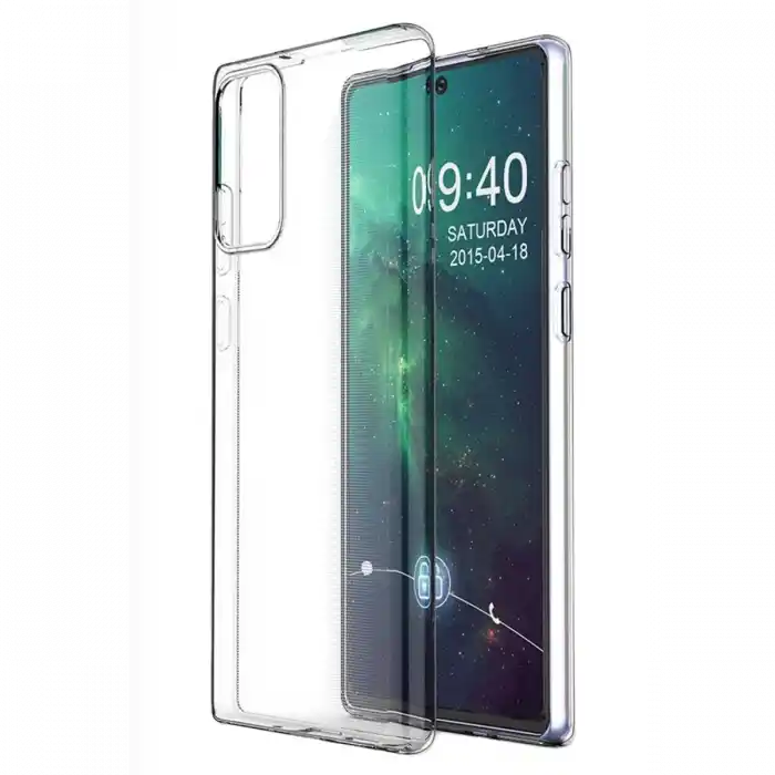 TCX  Galaxy Note 20 Kılıf Lüx Şeffaf Silikon