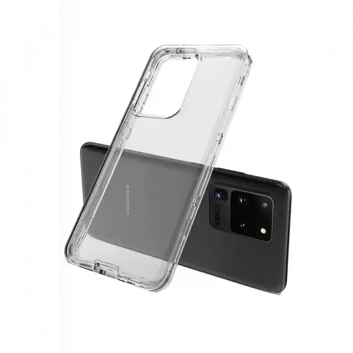 TCX  Galaxy S20 Plus Kılıf Lüx Şeffaf Silikon